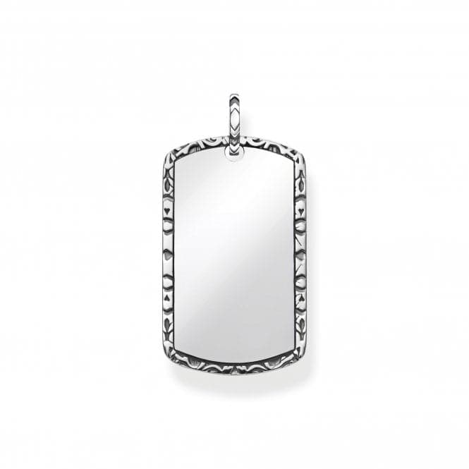 Thomas Sabo Arizona Dog Tag Pendant PE837 - 637 - 21Thomas Sabo Sterling SilverPE837 - 637 - 21