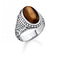 Thomas Sabo Arizona Tigers Eye Silver Signet Ring TR2241 - 826 - 2Thomas Sabo Sterling SilverTR2241 - 826 - 2 - 48