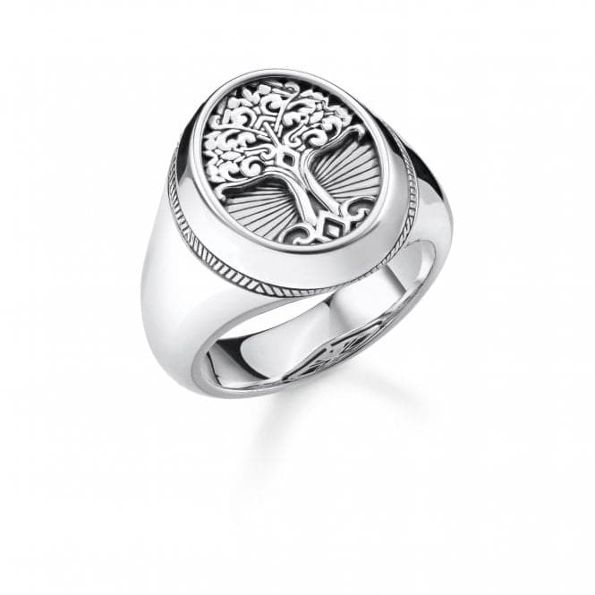 Thomas Sabo Arizona Tree of Love Signet Ring TR2245 - 637 - 21Thomas Sabo Sterling SilverTR2245 - 637 - 21 - 48