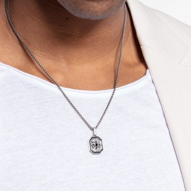 Thomas Sabo Black Cross Pendant PE863 - 641 - 11Thomas Sabo Sterling SilverPE863 - 641 - 11