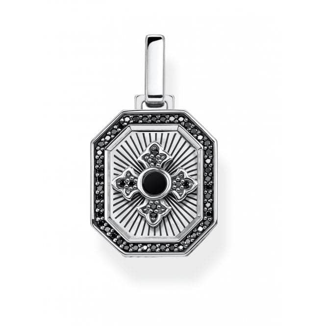 Thomas Sabo Black Cross Pendant PE863 - 641 - 11Thomas Sabo Sterling SilverPE863 - 641 - 11