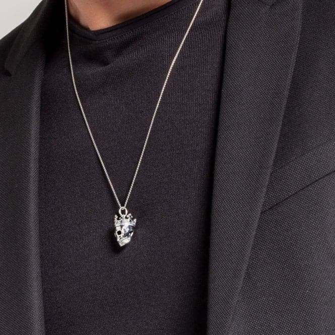 Thomas Sabo Black Crown Skull Pendant PE871 - 643 - 11Thomas Sabo Sterling SilverPE871 - 643 - 11