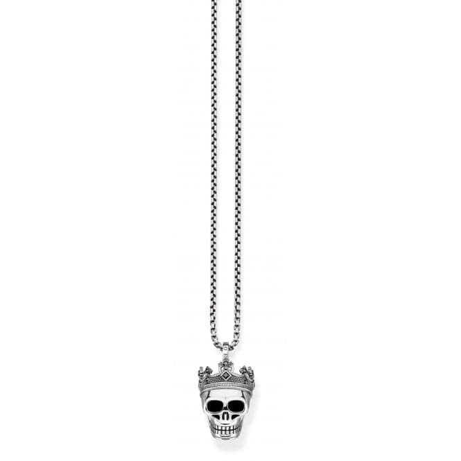 Thomas Sabo Black Crown Skull Pendant PE871 - 643 - 11Thomas Sabo Sterling SilverPE871 - 643 - 11