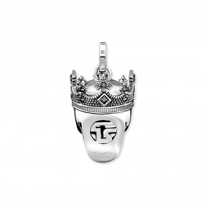 Thomas Sabo Black Crown Skull Pendant PE871 - 643 - 11Thomas Sabo Sterling SilverPE871 - 643 - 11