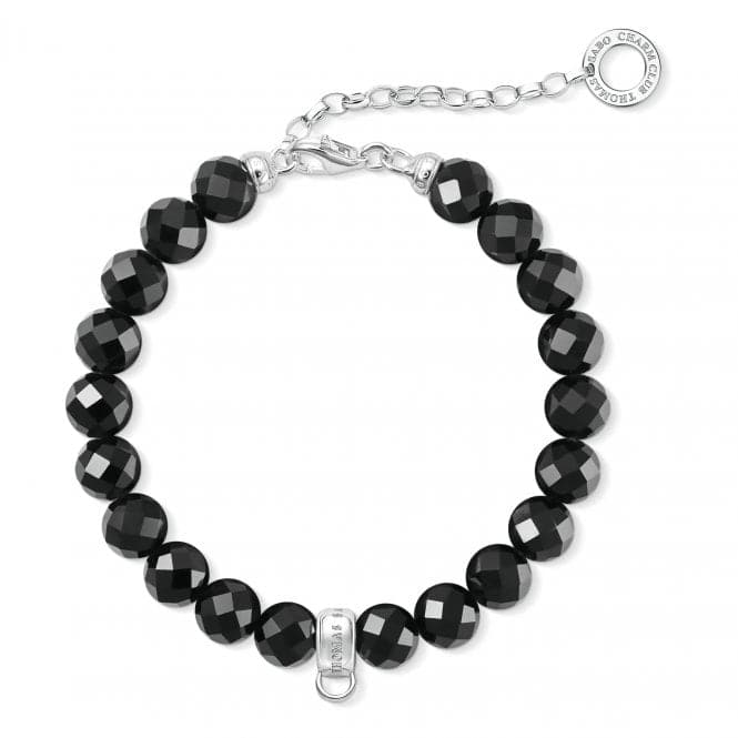 Thomas Sabo Black Sterling Silver Bracelet X0226 - 840 - 11Thomas Sabo Charm ClubX0226 - 840 - 11 - L18.5v