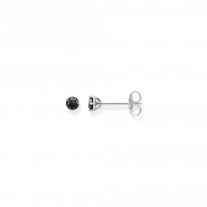 Thomas Sabo Black Stone Ear Studs H1964 - 051 - 11Thomas Sabo Sterling SilverH1964 - 051 - 11