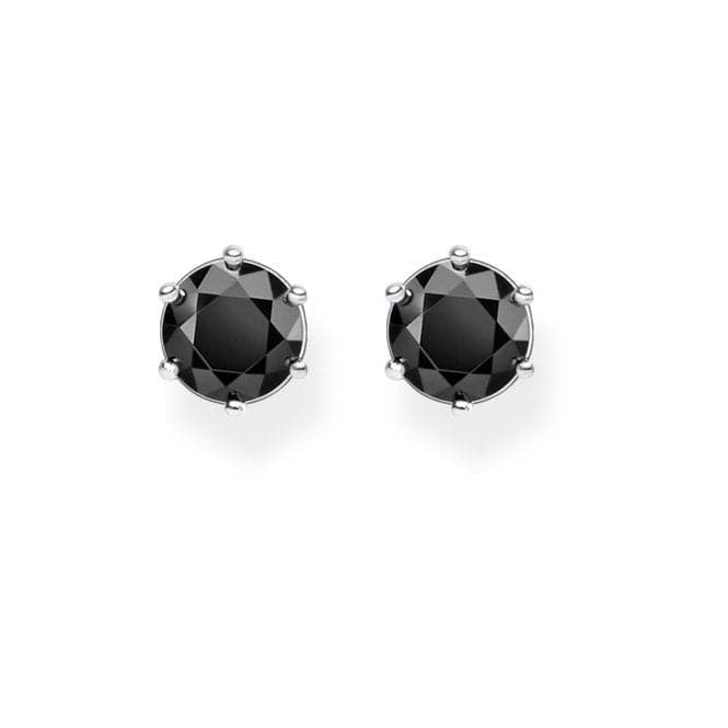 Thomas Sabo Black Stone Ear Studs H1964 - 051 - 11Thomas Sabo Sterling SilverH1964 - 051 - 11