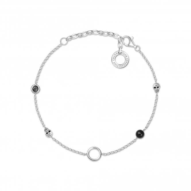 Thomas Sabo Charm Club Colourful Charm Bracelet X0275 - 641 - 11 - L19vThomas Sabo Charm ClubX0275 - 641 - 11 - L19v