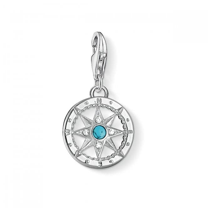 Thomas Sabo Charm Club Compass Turquoise Charm 1228 - 405 - 17Thomas Sabo Charm Club1228 - 405 - 17