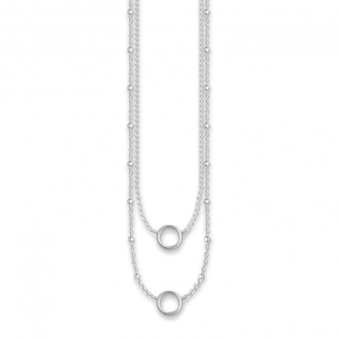 Thomas Sabo Charm Club Double Silver Necklace X0234 - 001 - 12Thomas Sabo Charm ClubX0234 - 001 - 12 - L45v