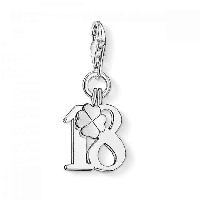 Thomas Sabo Charm Club Lucky Number 18 Charm 0473 - 001 - 12Thomas Sabo Charm Club0473 - 001 - 12