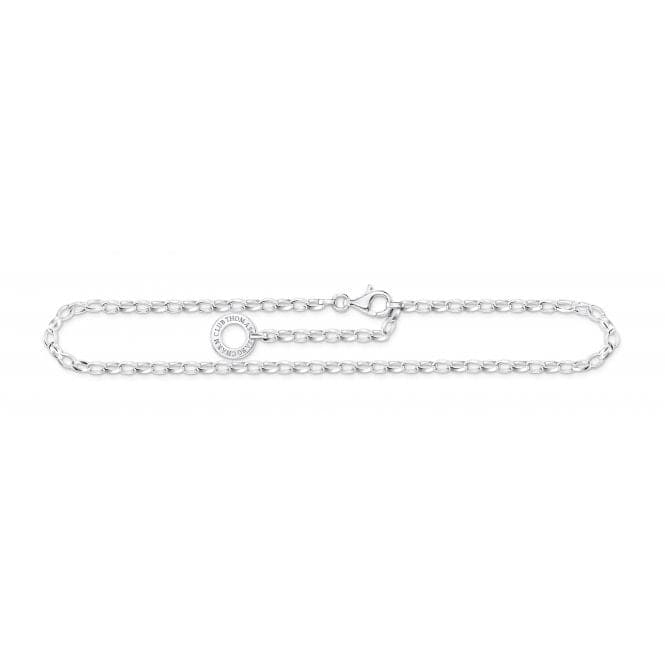 Thomas Sabo Charm Club Silver Ankle Chain X0034 - 001 - 12Thomas Sabo Charm ClubX0034 - 001 - 12 - M