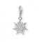 Thomas Sabo Charm Club Silver Cubic Zirconia Sun Charm 1040 - 051 - 14Thomas Sabo Charm Club1040 - 051 - 14