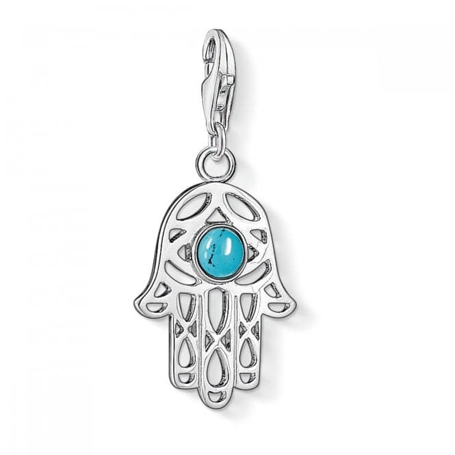 Thomas Sabo Charm Club Silver Hand Of Fatima Charm 1052 - 404 - 17Thomas Sabo Charm Club1052 - 404 - 17