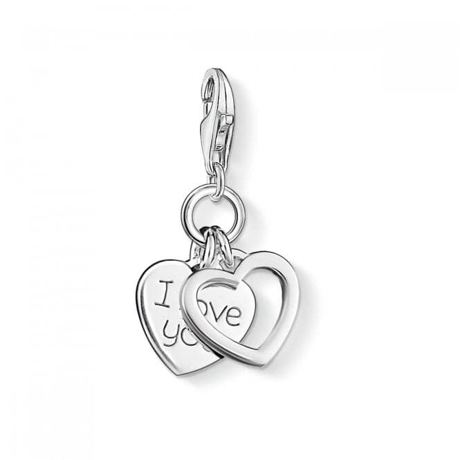 Thomas Sabo Charm Club Silver I Love You Charm 0852 - 001 - 12Thomas Sabo Charm Club0852 - 001 - 12