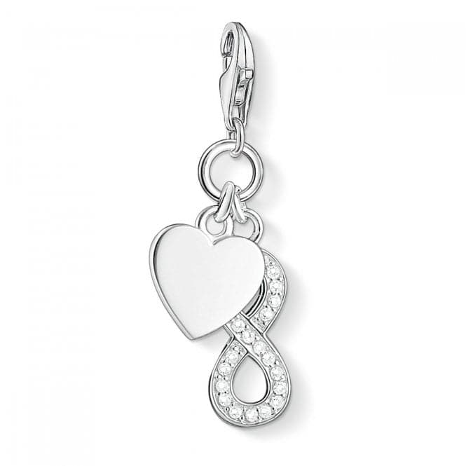 Thomas Sabo Charm Club Silver Infinity White Charm 1248 - 051 - 14Thomas Sabo Charm Club1248 - 051 - 14