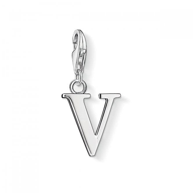 Thomas Sabo Charm Club Silver Letter V Charm 0196 - 001 - 12Thomas Sabo Charm Club0196 - 001 - 12