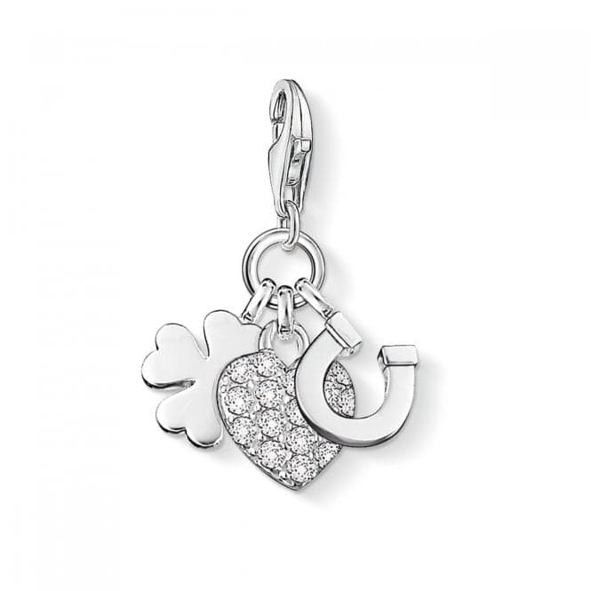 Thomas Sabo Charm Club Silver Lucky Charm Charm 0870 - 051 - 14Thomas Sabo Charm Club0870 - 051 - 14