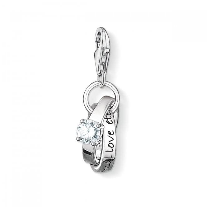 Thomas Sabo Charm Club Silver Wedding Rings Charm 0673 - 051 - 14Thomas Sabo Charm Club0673 - 051 - 14