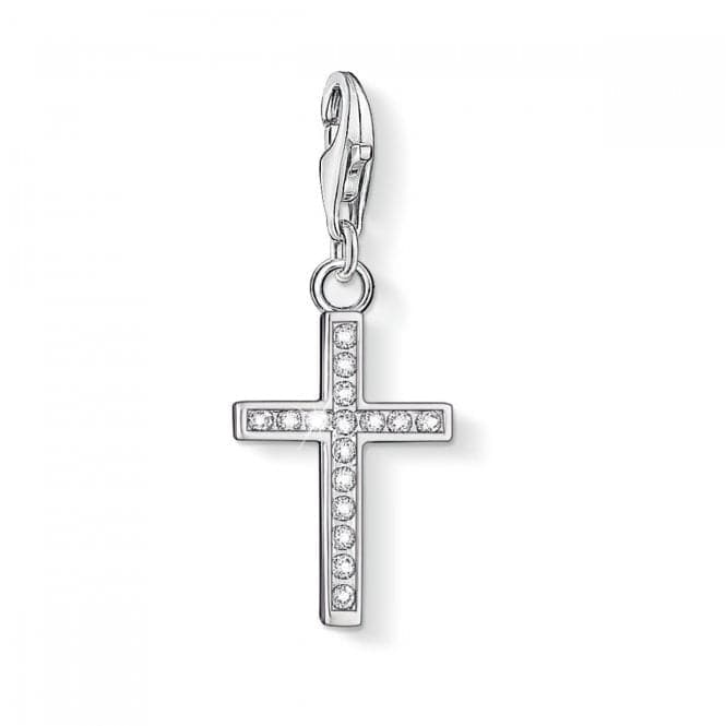 Thomas Sabo Charm Club Silver Zirconia Cross Charm 0049 - 051 - 14Thomas Sabo Charm Club0049 - 051 - 14