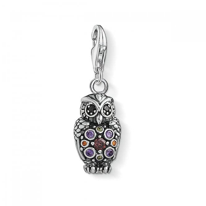 Thomas Sabo Charm Club Silver Zirconia Owl Charm 1479 - 643 - 7Thomas Sabo Charm Club1479 - 643 - 7