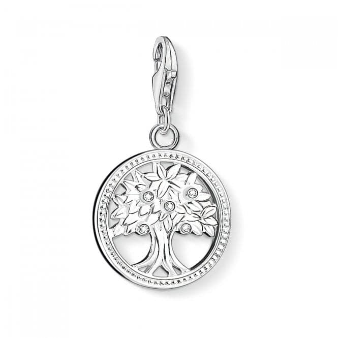 Thomas Sabo Charm Club Silver Zirconia Tree Of Life Charm 1303 - 051 - 14Thomas Sabo Charm Club1303 - 051 - 14