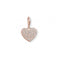Thomas Sabo Charm Club Sparkly Rose Gold Heart Charm 1569 - 416 - 14Thomas Sabo Charm Club1569 - 416 - 14