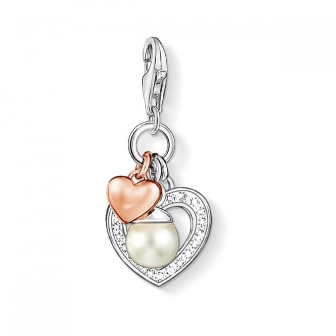 Thomas Sabo Charm Club Sterling Silver Heart Charm 0937 - 426 - 14Thomas Sabo Charm Club0937 - 426 - 14