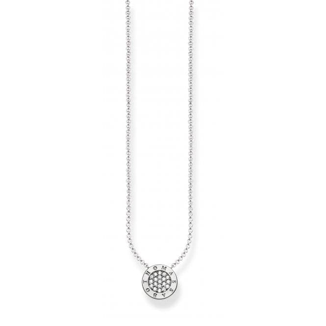 Thomas Sabo Classic Pavé Necklace KE1493 - 051 - 14Thomas Sabo Sterling SilverKE1493 - 051 - 14 - L45v