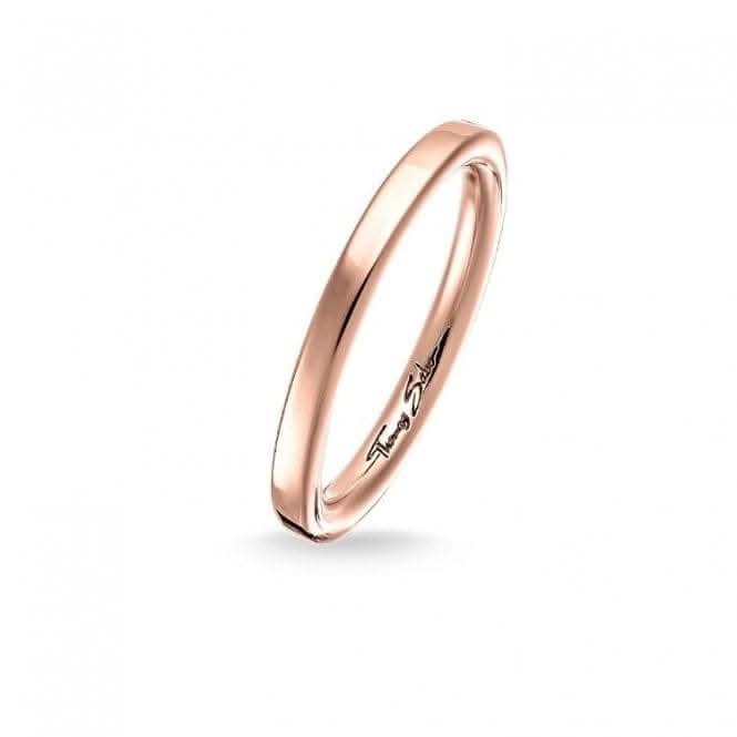 Thomas Sabo Classic Rose Gold Ring TR1979 - 415 - 12Thomas Sabo Sterling SilverTR1979 - 415 - 12 - 48