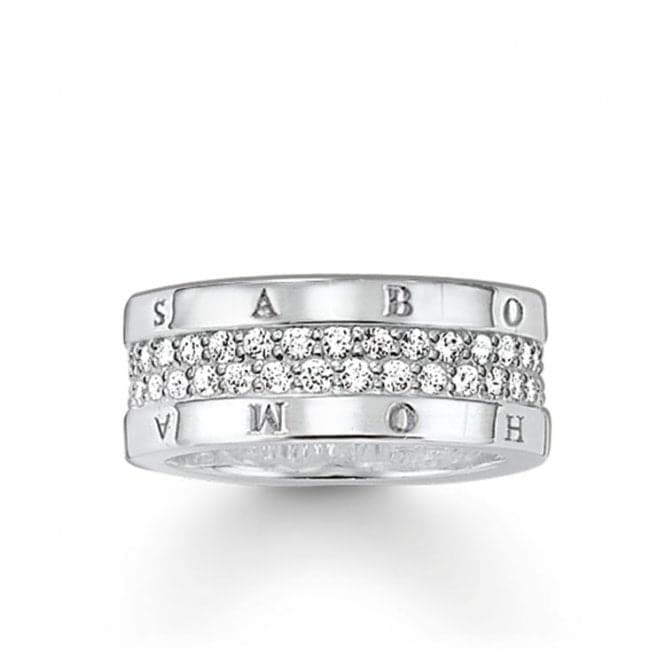 Thomas Sabo Classic White Eternity Ring TR1939 - 051 - 14Thomas Sabo Sterling SilverTR1939 - 051 - 14 - 50