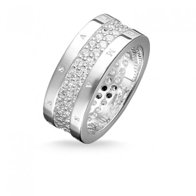 Thomas Sabo Classic White Eternity Ring TR1939 - 051 - 14Thomas Sabo Sterling SilverTR1939 - 051 - 14 - 50