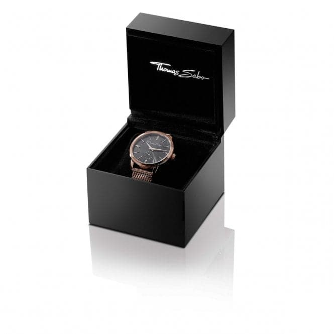 Thomas Sabo CODE Rose Gold Milanese Metal Watch WA0341 - 265 - 202Thomas Sabo WatchesWA0341 - 265 - 202