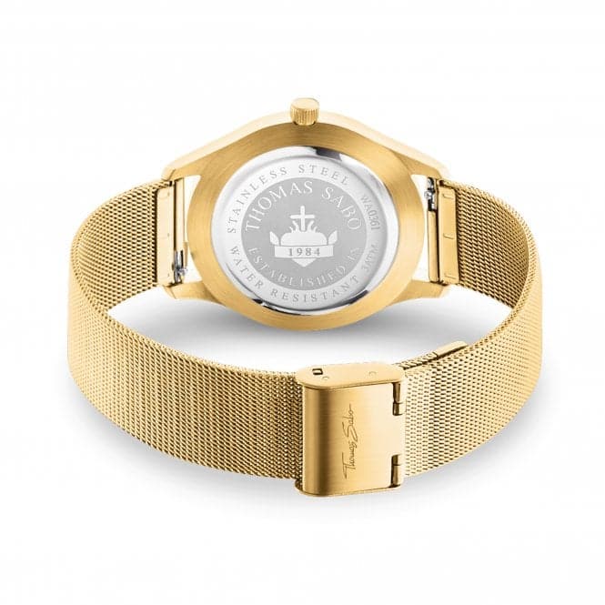 Thomas Sabo CODE TS Small Gold Womens Watch WA0361 - 264 - 202Thomas Sabo WatchesWA0361 - 264 - 202