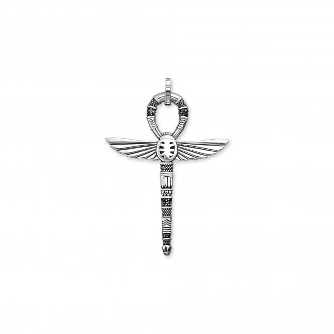 Thomas Sabo Cross of Life Ankh with Scarab Pendant PE778 - 643 - 11Thomas Sabo Sterling SilverPE778 - 643 - 11