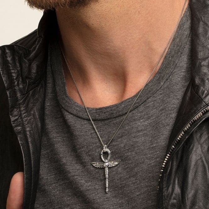 Thomas Sabo Cross of Life Ankh with Scarab Pendant PE778 - 643 - 11Thomas Sabo Sterling SilverPE778 - 643 - 11