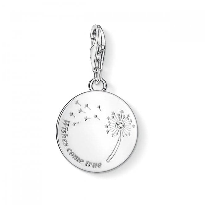 Thomas Sabo Dandelion Silver Zirconia Charm Pendant 1457 - 051 - 21Thomas Sabo Charm Club1457 - 051 - 21