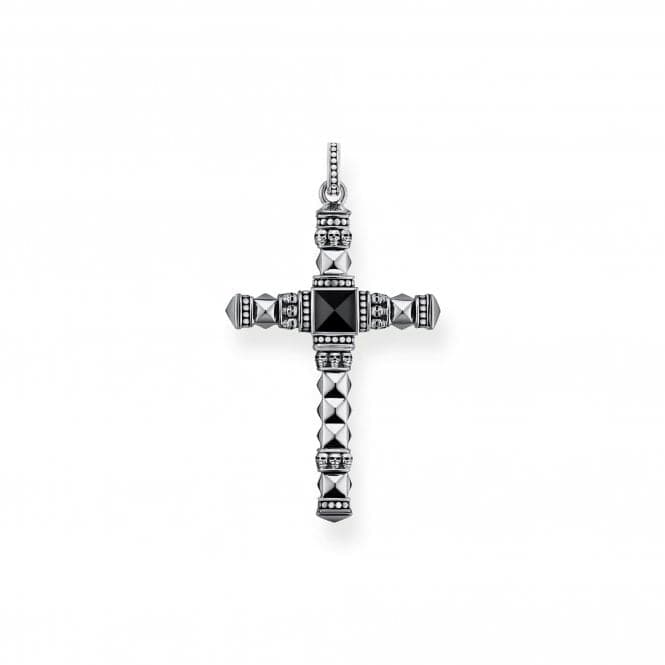 Thomas Sabo Ethnic Cross Black Medium Pendant PE775 - 698 - 11Thomas Sabo Sterling SilverPE775 - 698 - 11