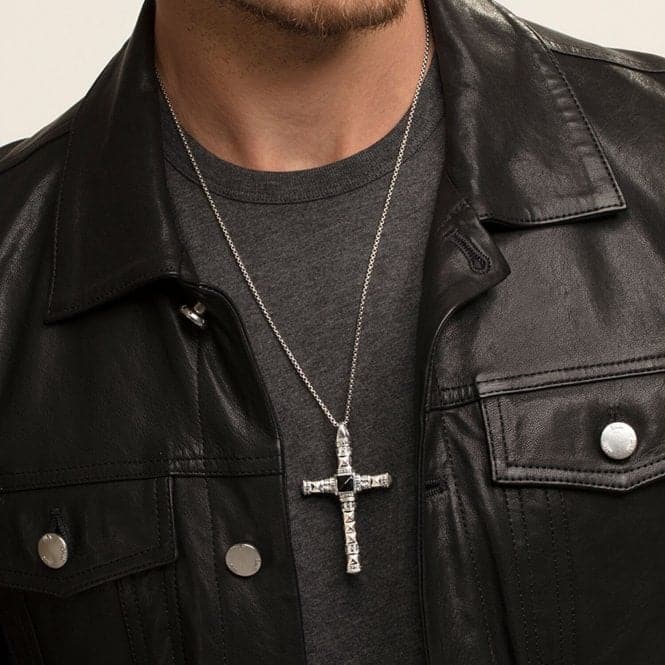 Thomas Sabo Ethnic Cross Black Medium Pendant PE775 - 698 - 11Thomas Sabo Sterling SilverPE775 - 698 - 11