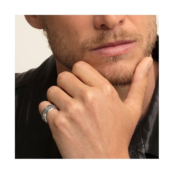 Thomas Sabo Ethnic Energy Unisex Ring TR2150 - 637 - 21Thomas Sabo Sterling SilverTR2150 - 637 - 21 - 48