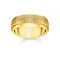 Thomas Sabo Gold Ornament Band Ring TR2277 - 413 - 39Thomas Sabo Sterling SilverTR2277 - 413 - 39 - 68