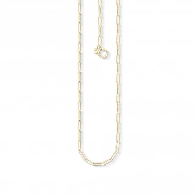 Thomas Sabo Gold Paper Clip Style Charm Necklace X0254 - 413 - 39Thomas Sabo Charm ClubX0254 - 413 - 39 - L45