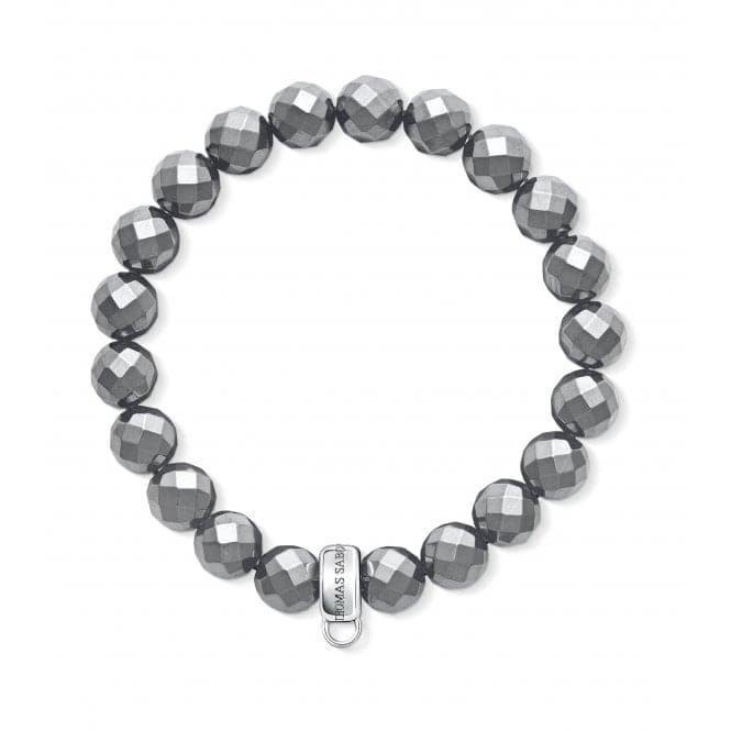 Thomas Sabo Haematite Grey Charm Bracelet X0187 - 064 - 11Thomas Sabo Charm ClubX0187 - 064 - 11 - S