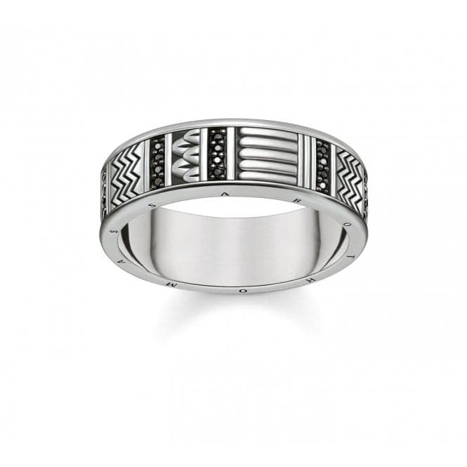 Thomas Sabo Hieroglyphic Ornamentation Ring TR2108 - 643 - 11Thomas Sabo Sterling SilverTR2108 - 643 - 11 - 48