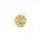 Thomas Sabo Karma Beads Silver Zirconia Gold Plated Sunshine K0031Thomas Sabo Karma BeadsK0031 - 414 - 14