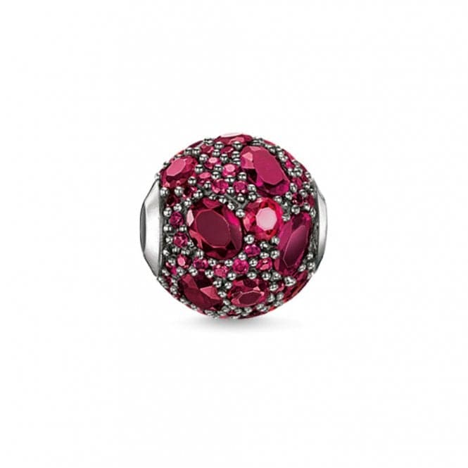 Thomas Sabo Karma Silver Blackened Synthetic Corundum Bead K0096Thomas Sabo Karma BeadsK0096 - 639 - 10