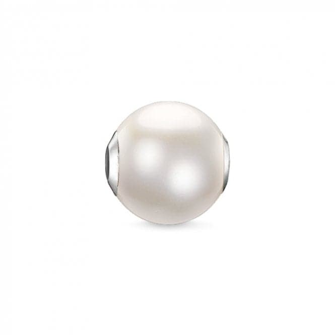 Thomas Sabo Karma Sterling Silver Freshwater Pearl Bead K0083Thomas Sabo Karma BeadsK0083 - 082 - 14