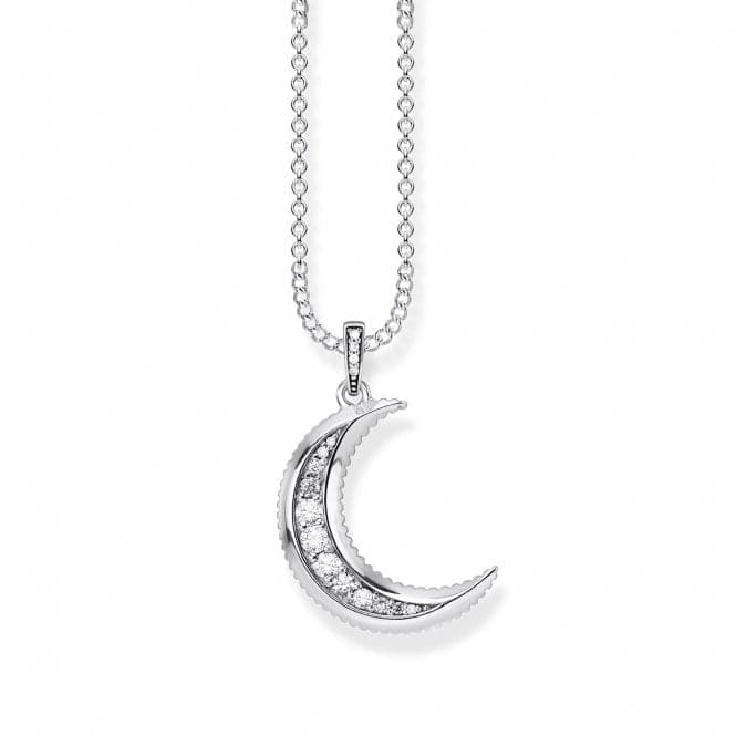 Thomas Sabo Kingdom Of Dreams Moon Necklace KE1826 - 643 - 14 - L45vThomas Sabo Sterling SilverKE1826 - 643 - 14