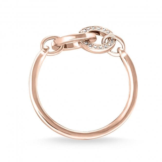 Thomas Sabo Ladies Glam and Soul Rose Gold Together Ring TR2141 - 416 - 40Thomas Sabo Sterling SilverTR2141 - 416 - 40 - 48