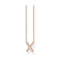 Thomas Sabo Ladies Rose Gold X Necklace KE1657 - 416 - 14 - L45vThomas Sabo Sterling SilverKE1657 - 416 - 14 - L45v